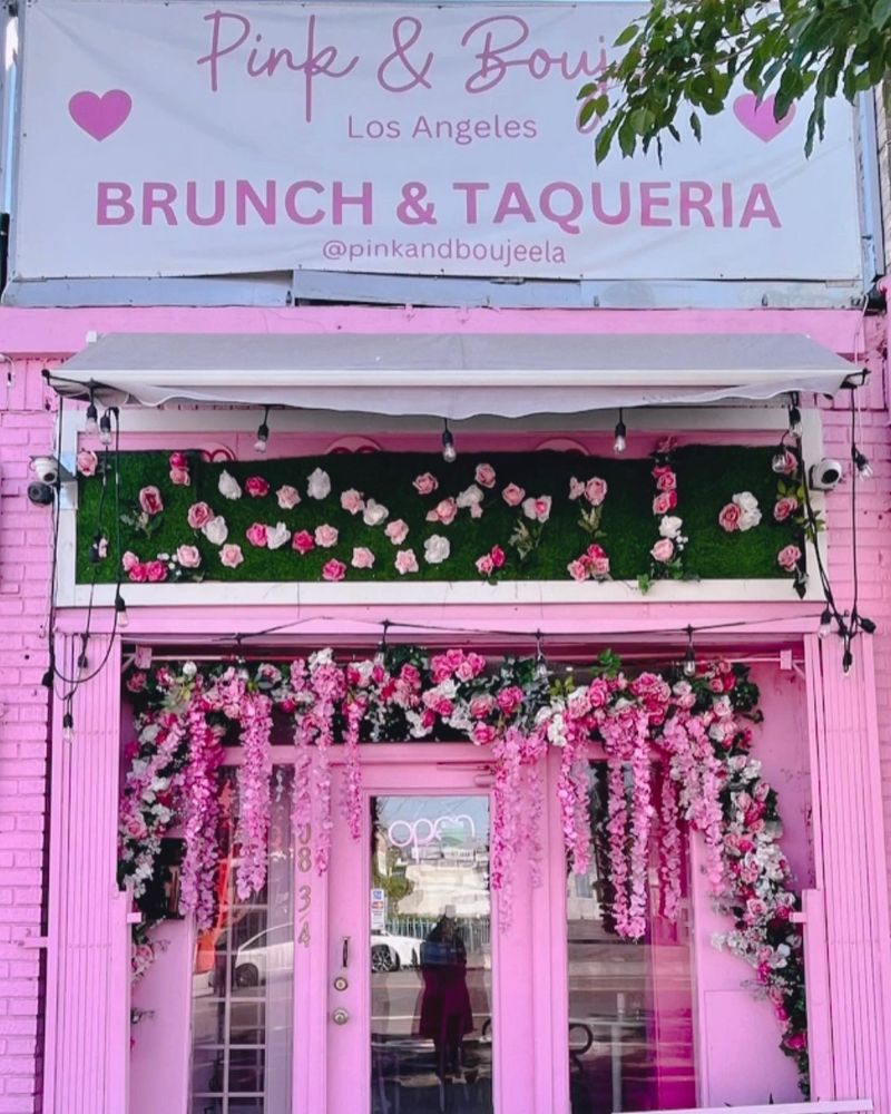 Pink and Boujee: The All-Pink Taqueria in Boyle Heights